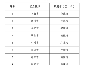 9个城市、30个项目，四部门公布首批车网互动规模化应用试点名单