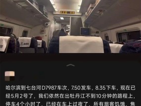有乘客称被困车厢超4小时，12306最新回应