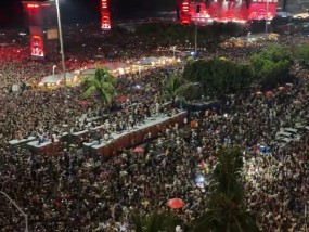 LadyGaga巴西200多万人演唱会遭炸弹袭击威胁，警方逮捕两人