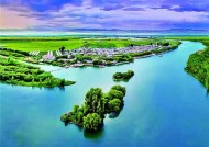 【走进乡村看振兴】黑龙江省宁安市渤海镇小朱家村：山水环抱稻飘香