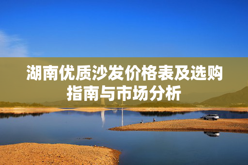 湖南优质沙发价格表及选购指南与市场分析