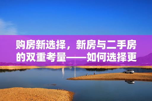 购房新选择，新房与二手房的双重考量——如何选择更合适？