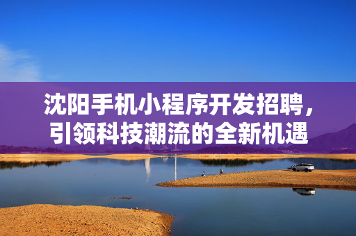 沈阳手机小程序开发招聘，引领科技潮流的全新机遇