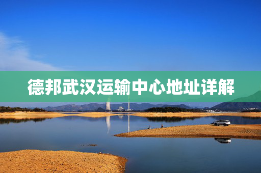 德邦武汉运输中心地址详解