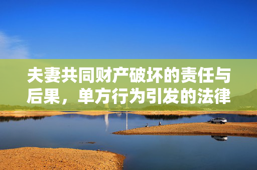夫妻共同财产破坏的责任与后果，单方行为引发的法律问题