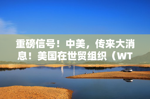 重磅信号！中美，传来大消息！美国在世贸组织（WTO）已经同意分别同中国和加拿大进行磋商