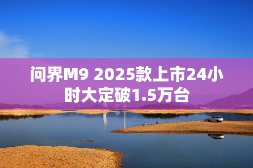 问界M9 2025款上市24小时大定破1.5万台