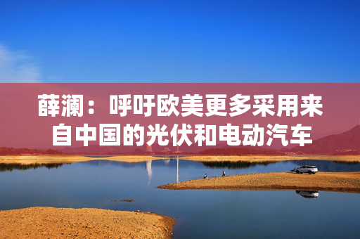 薛澜：呼吁欧美更多采用来自中国的光伏和电动汽车