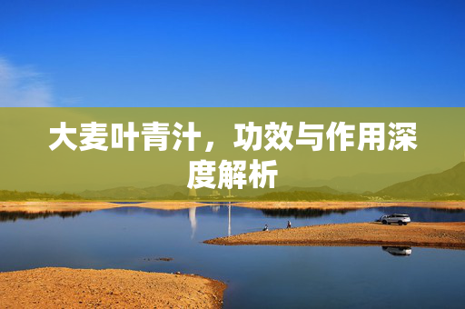 大麦叶青汁，功效与作用深度解析