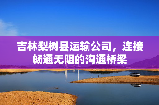 吉林梨树县运输公司，连接畅通无阻的沟通桥梁