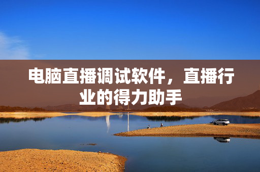 电脑直播调试软件，直播行业的得力助手
