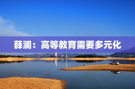 薛澜：高等教育需要多元化