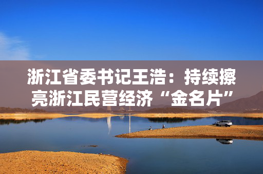 浙江省委书记王浩：持续擦亮浙江民营经济“金名片”