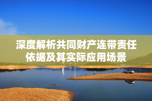 深度解析共同财产连带责任依据及其实际应用场景