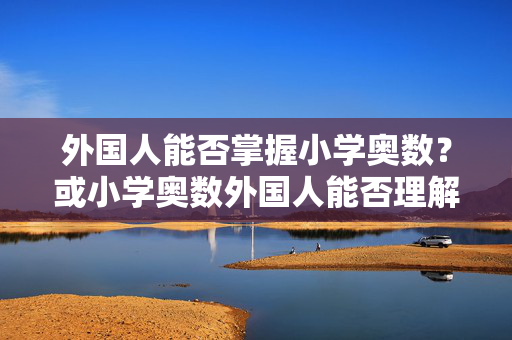 外国人能否掌握小学奥数？或小学奥数外国人能否理解？