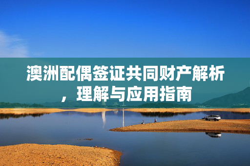 澳洲配偶签证共同财产解析，理解与应用指南