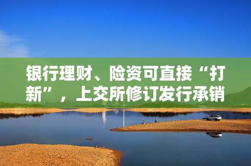 银行理财、险资可直接“打新”，上交所修订发行承销业务细则