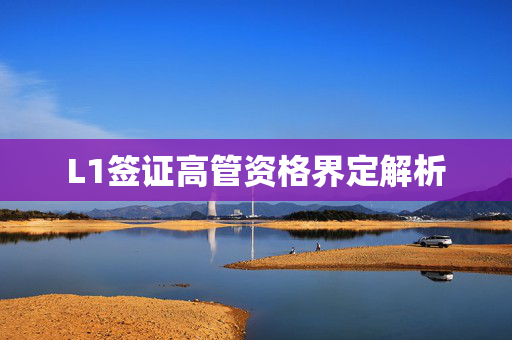 L1签证高管资格界定解析