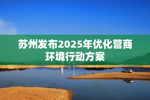 苏州发布2025年优化营商环境行动方案
