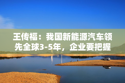 王传福：我国新能源汽车领先全球3-5年，企业要把握这个窗口期出海又出彩