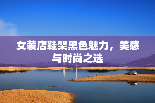 女装店鞋架黑色魅力，美感与时尚之选