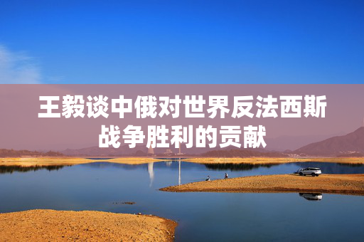 王毅谈中俄对世界反法西斯战争胜利的贡献