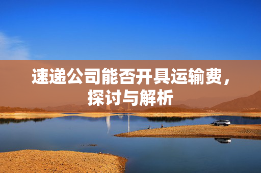 速递公司能否开具运输费，探讨与解析