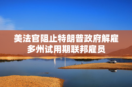 美法官阻止特朗普政府解雇多州试用期联邦雇员