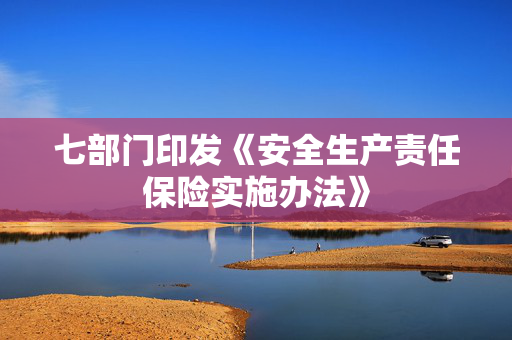 七部门印发《安全生产责任保险实施办法》