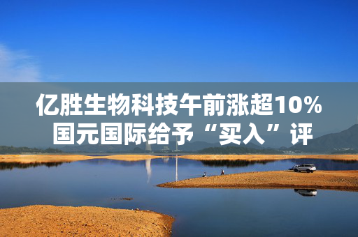 亿胜生物科技午前涨超10% 国元国际给予“买入”评级