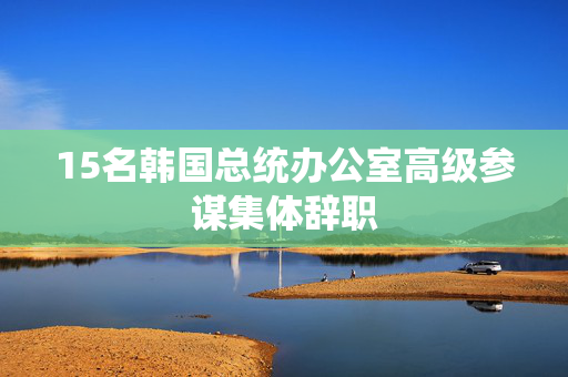 15名韩国总统办公室高级参谋集体辞职