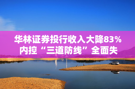 华林证券投行收入大降83% 内控“三道防线”全面失守