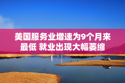美国服务业增速为9个月来最低 就业出现大幅萎缩