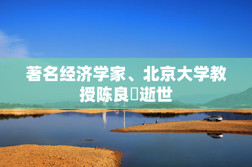 著名经济学家、北京大学教授陈良焜逝世