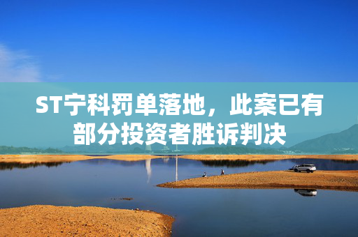 ST宁科罚单落地，此案已有部分投资者胜诉判决