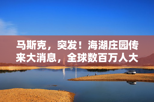 马斯克，突发！海湖庄园传来大消息，全球数百万人大集结……