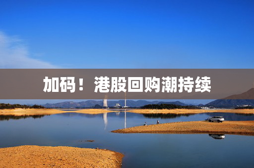加码！港股回购潮持续