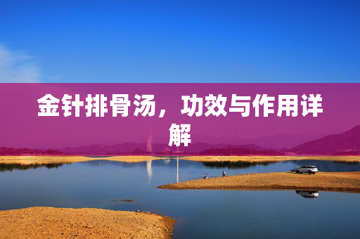 金针排骨汤，功效与作用详解