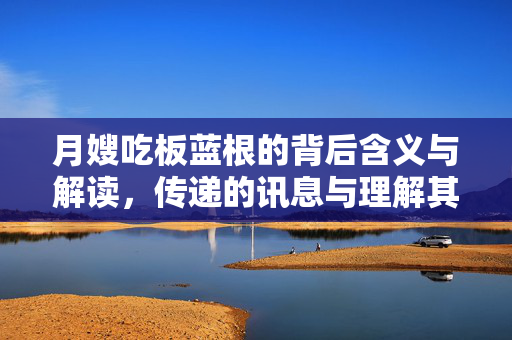 月嫂吃板蓝根的背后含义与解读，传递的讯息与理解其背后的意义