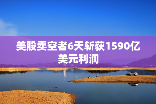 美股卖空者6天斩获1590亿美元利润