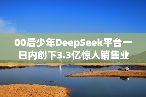 00后少年DeepSeek平台一日内创下3.3亿惊人销售业绩