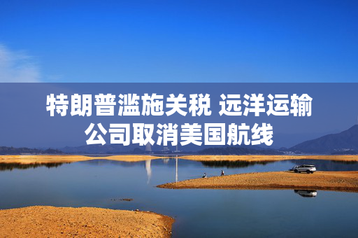 特朗普滥施关税 远洋运输公司取消美国航线
