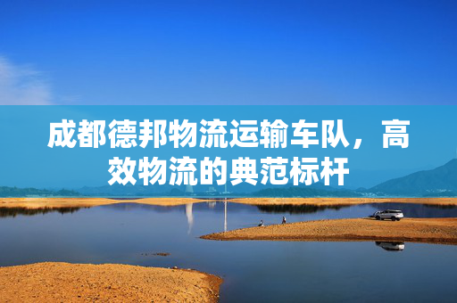 成都德邦物流运输车队，高效物流的典范标杆