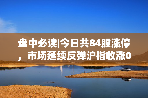 盘中必读|今日共84股涨停，市场延续反弹沪指收涨0.45%，半导体板块掀涨停潮