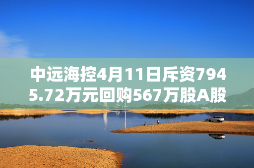 中远海控4月11日斥资7945.72万元回购567万股A股