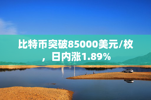比特币突破85000美元/枚，日内涨1.89%