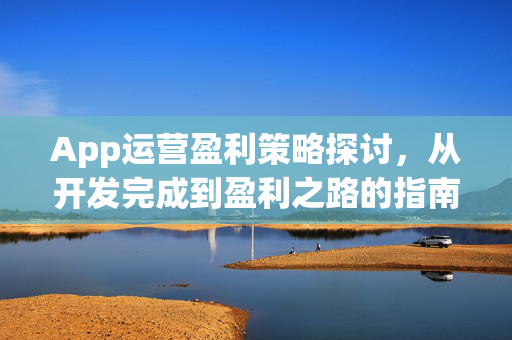 App运营盈利策略探讨，从开发完成到盈利之路的指南