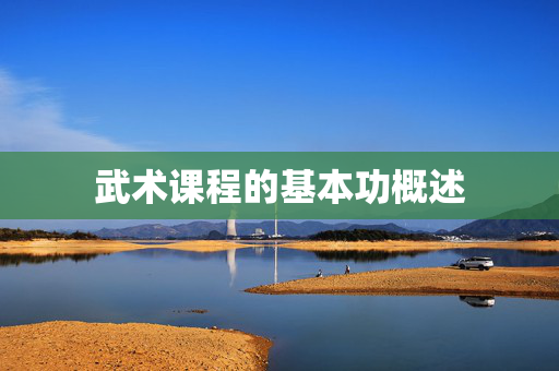 武术课程的基本功概述