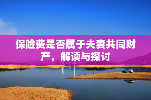 保险费是否属于夫妻共同财产，解读与探讨