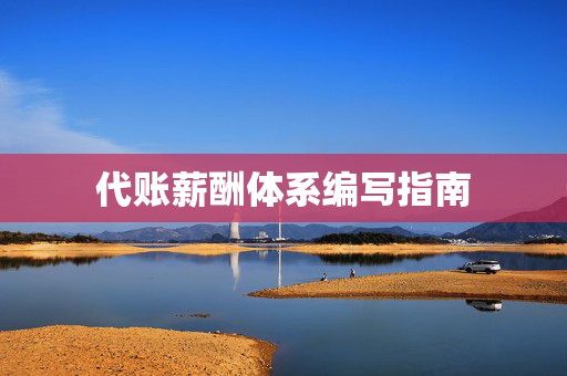 代账薪酬体系编写指南